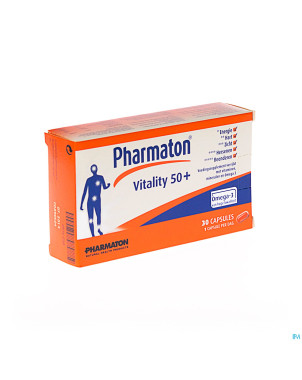 Pharmaton vitality 50+ caps 30