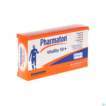 Pharmaton vitality 50+ caps 30