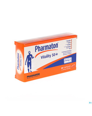 Pharmaton vitality 50+ caps 30