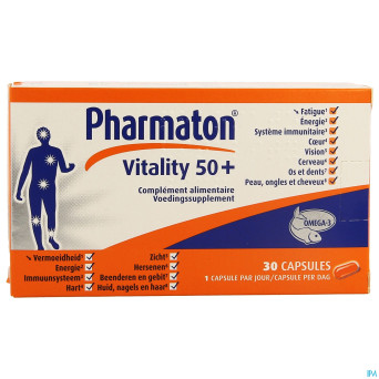 Pharmaton vitality 50+ caps 30