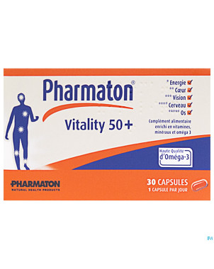 Pharmaton vitality 50+ caps 30