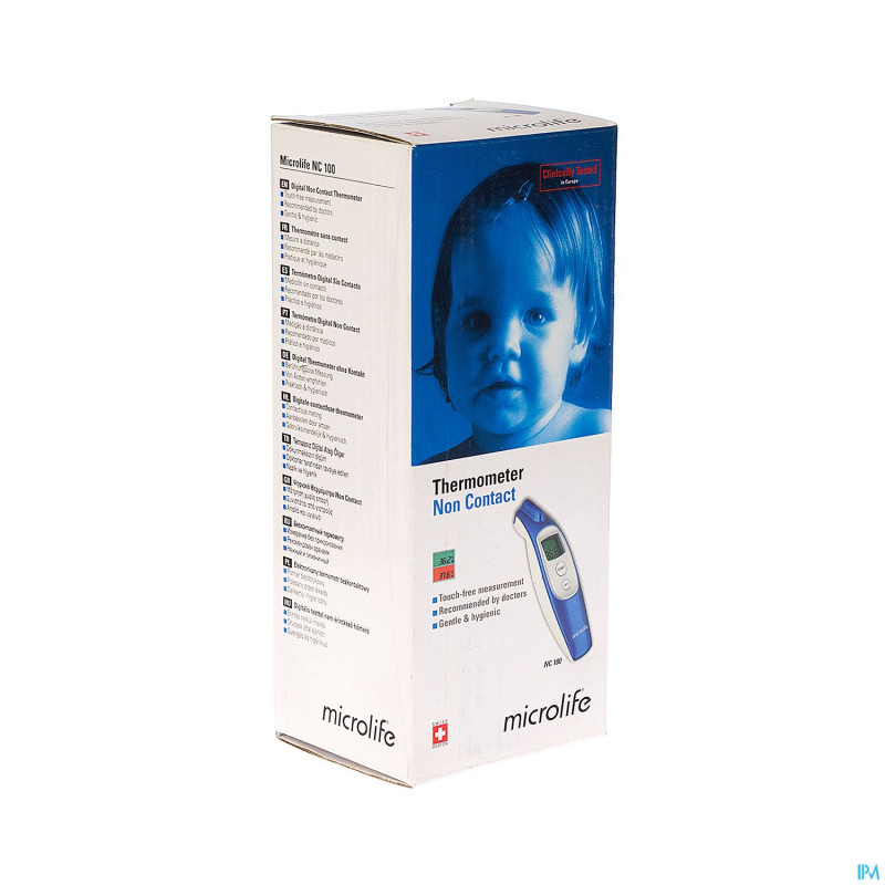 Microlife thermometre non-contact front    nc 100