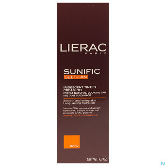 Lierac sunific autobronz. corps tube 125ml