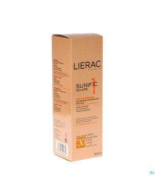 Lierac sunific huile ip30 fl 125ml