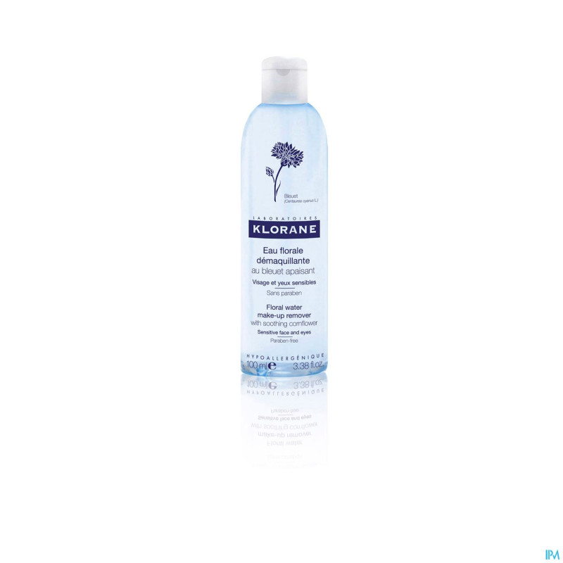 Klorane visage bleuet eau demaq    100ml