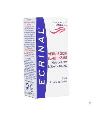 Ecrinal vernis blanchissant    fl 10ml 20214