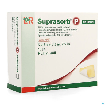 Suprasorb p mousse pu n/adh wcl  5,0x 5,0 10 20405