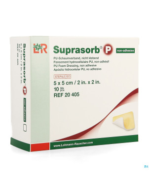 Suprasorb p mousse pu n/adh wcl  5,0x 5,0 10 20405