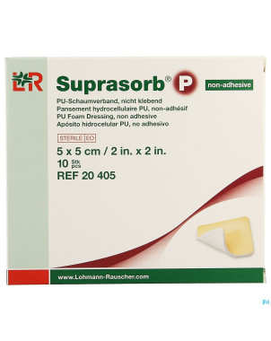 Suprasorb p mousse pu n/adh wcl  5,0x 5,0 10 20405