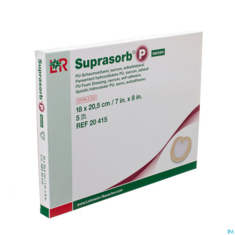 Suprasorb p mousse pu wcl sacr. 18,0x20,5  5 20415