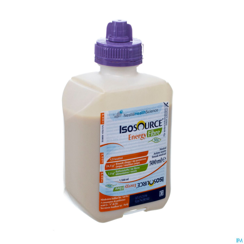 Isosource energy fibre soya   500ml