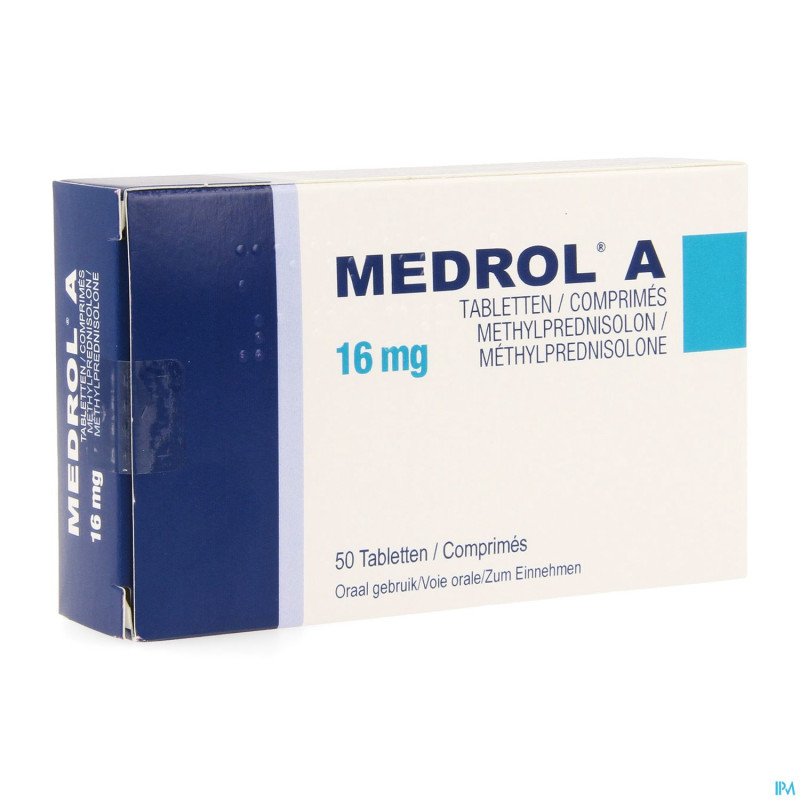 Medrol 16 mg impexeco comp  50 x 16 mg pip