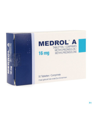 Medrol 16 mg impexeco comp  50 x 16 mg pip