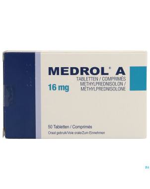 Medrol 16 mg impexeco comp  50 x 16 mg pip