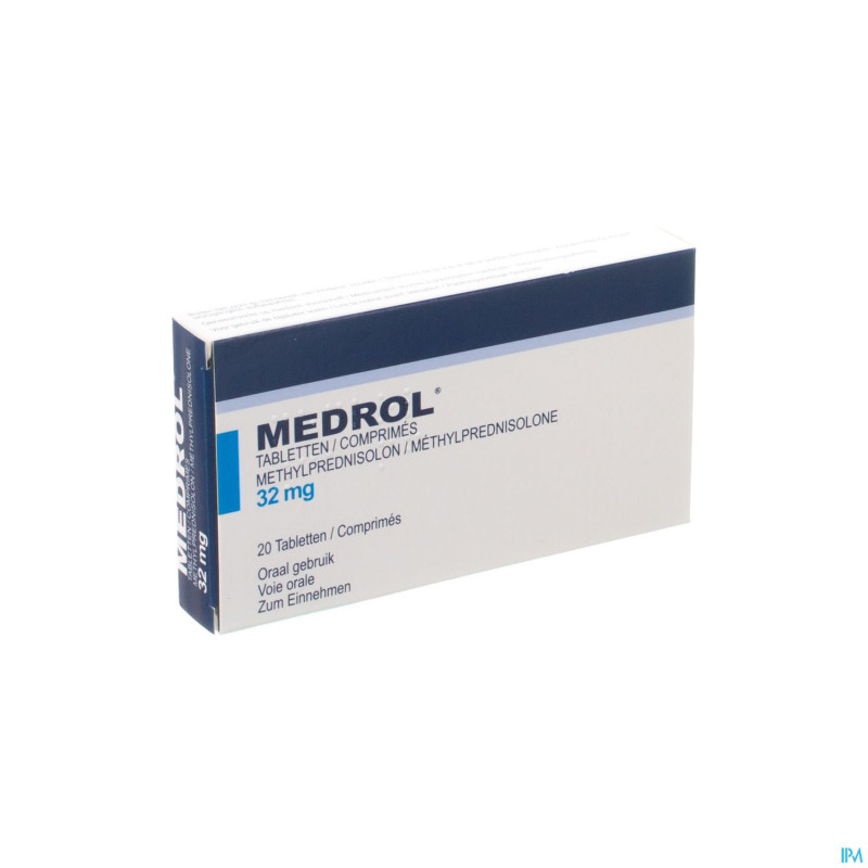 Medrol 32 mg impexeco comp  20 x 32 mg pip