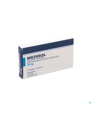 Medrol 32 mg impexeco comp  20 x 32 mg pip
