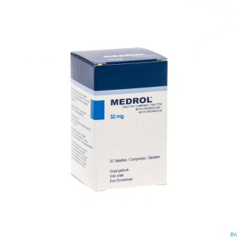Medrol 32 mg impexeco comp  20 x 32 mg pip