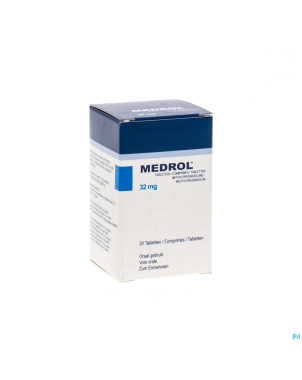 Medrol 32 mg impexeco comp  20 x 32 mg pip