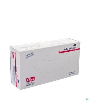 Peha soft gants nitrile blanc xs 200 9422056