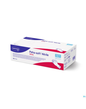 Peha soft gants nitrile blanc  s 200 9422066