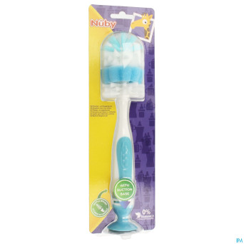 Nuby goupillon + biberon tetines integres