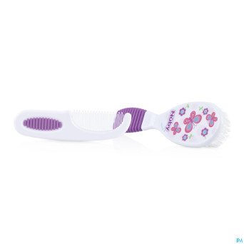 Nuby set peigne+brosse +3m