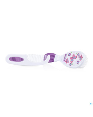Nuby set peigne+brosse +3m