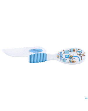 Nuby set peigne+brosse +3m