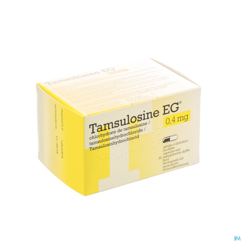 Tamsulosine eg pi pharma caps  90 x0,4mg pip