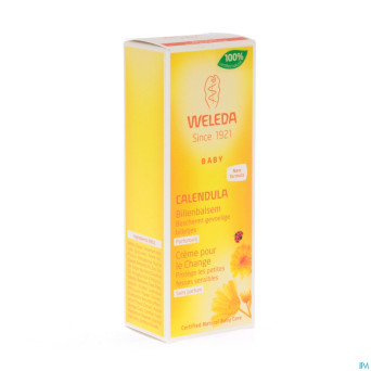 Weleda calendula bb baume pour le change tbe  75ml