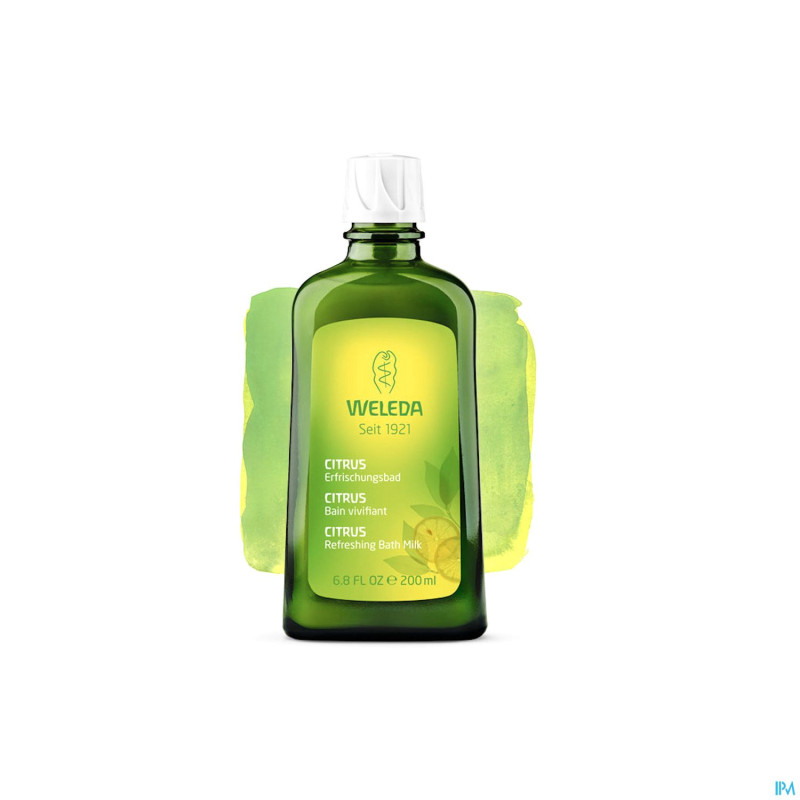 Weleda bain vivifiant au citrus  nf    200ml