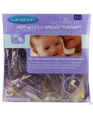 Lansinoh therapearl pack chaud&froid pr mama 3en1