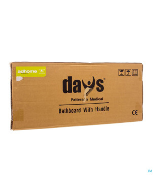 Planche baignoire days synth.+ poignee bleu