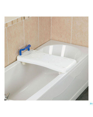 Planche baignoire days synth.+ poignee bleu