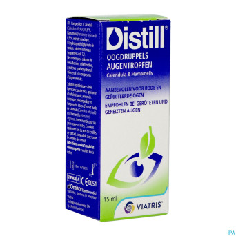 Distill oeil irrite collyre fl 15ml