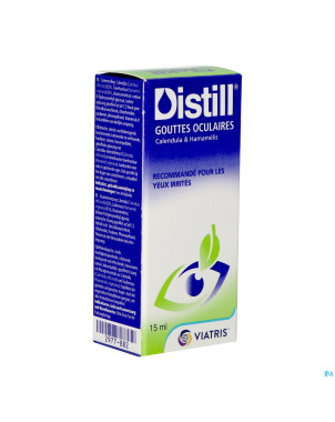 Distill oeil irrite collyre fl 15ml