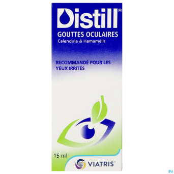 Distill oeil irrite collyre fl 15ml