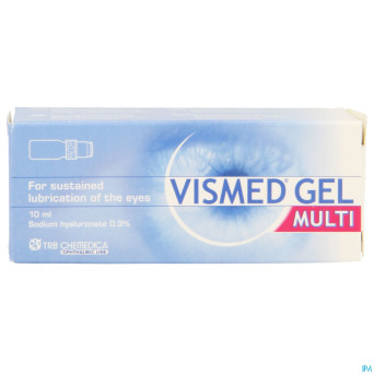 Vismed gel multi lubrifiant oculaire 0,3% fl 10ml