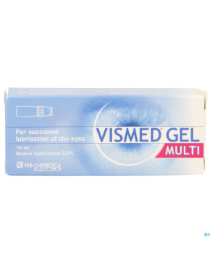 Vismed gel multi lubrifiant oculaire 0,3% fl 10ml