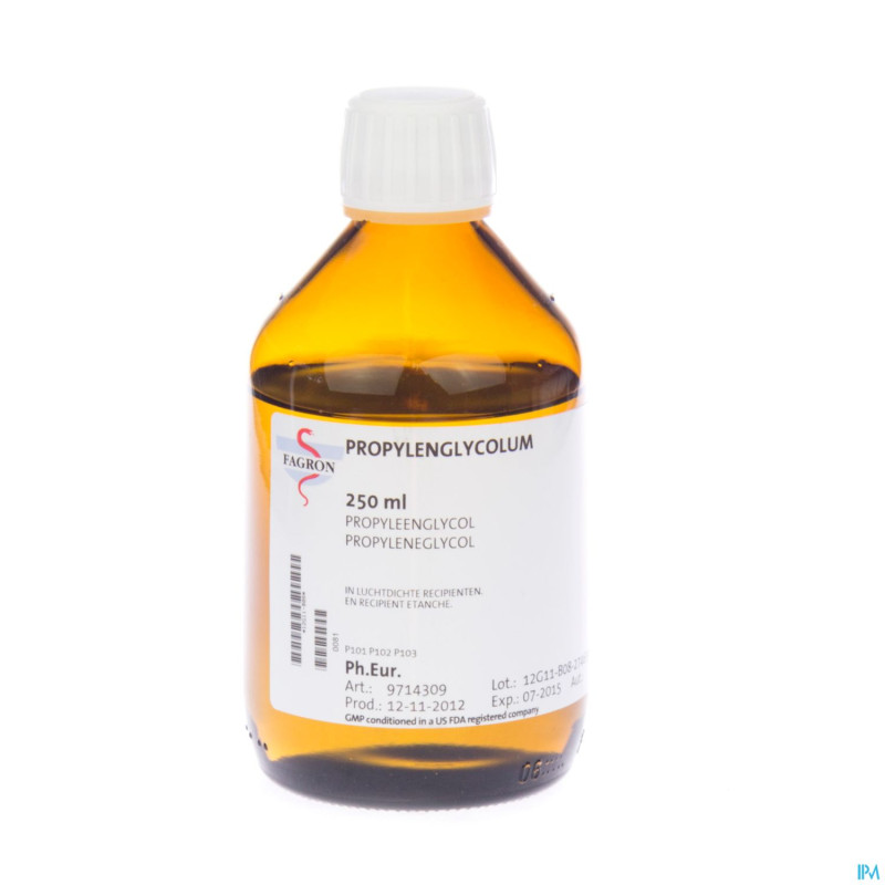 Propyleneglycol    250ml fag