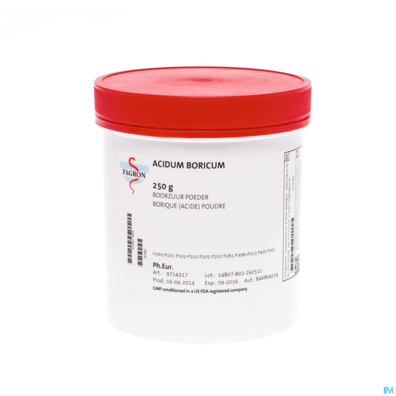 Borique acide    250g fag