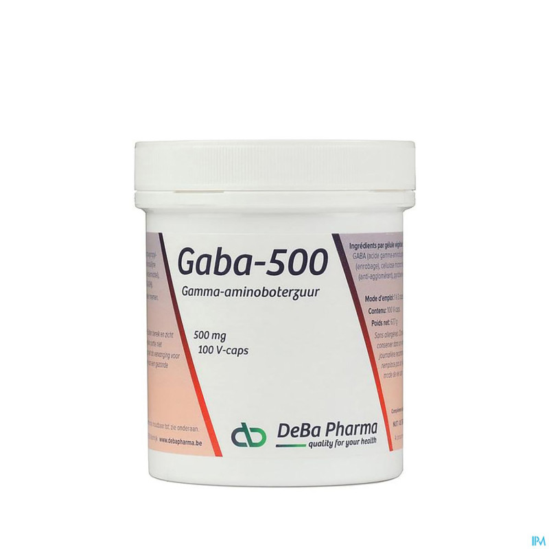 Gaba 500    caps 100    deba