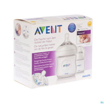 Philips avent biberon duo natural    125ml