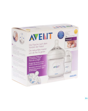 Philips avent biberon duo natural    125ml