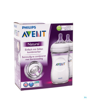 Philips avent biberon duo natural    260ml