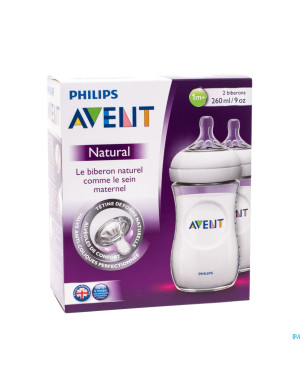 Philips avent biberon duo natural    260ml
