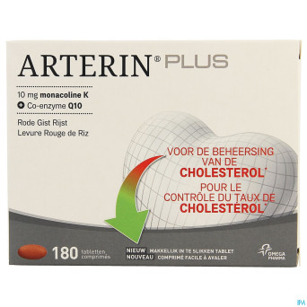 Arterin plus    comp 180