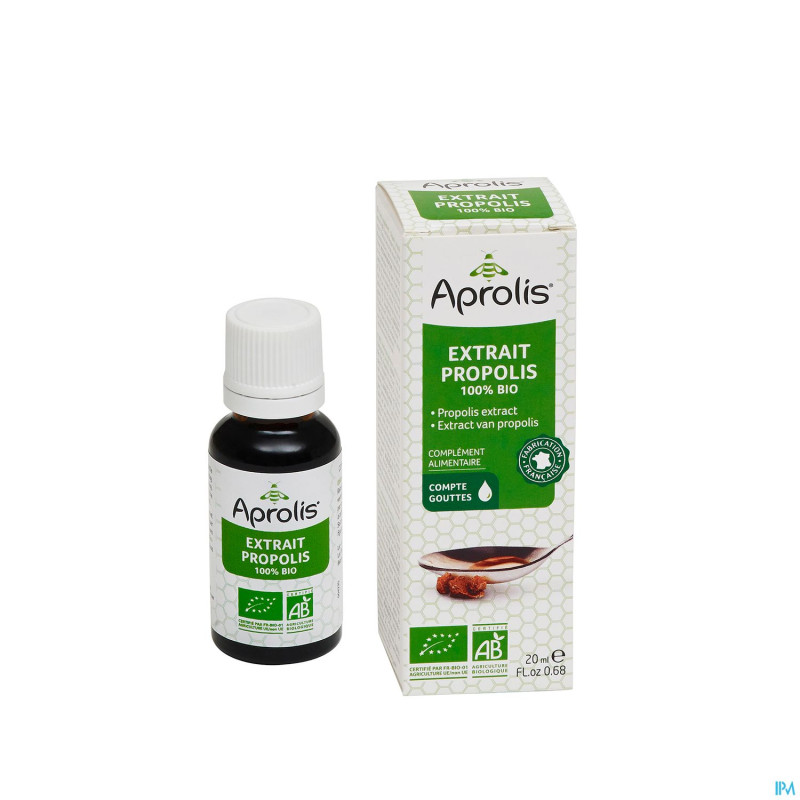 Extrait de propolis aprolis bio    fl  20ml