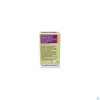 Gemcitabine 200mg accord h fl inj+pulv sol