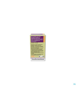 Gemcitabine 200mg accord h fl inj+pulv sol